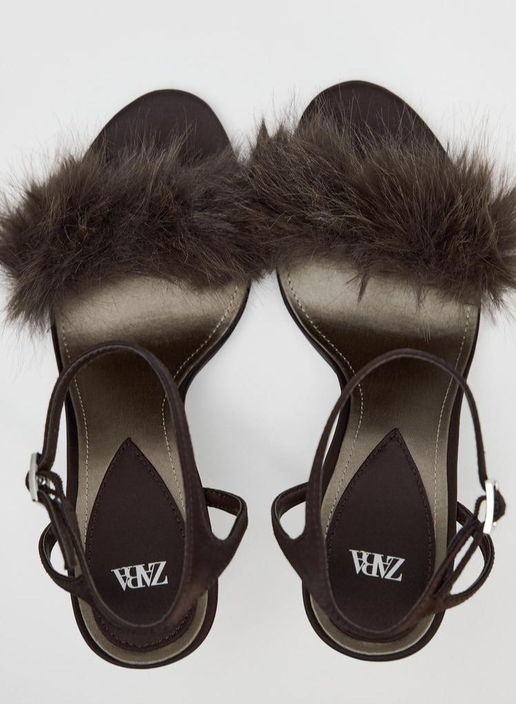 زارا صندل بكعب عال - Image 4