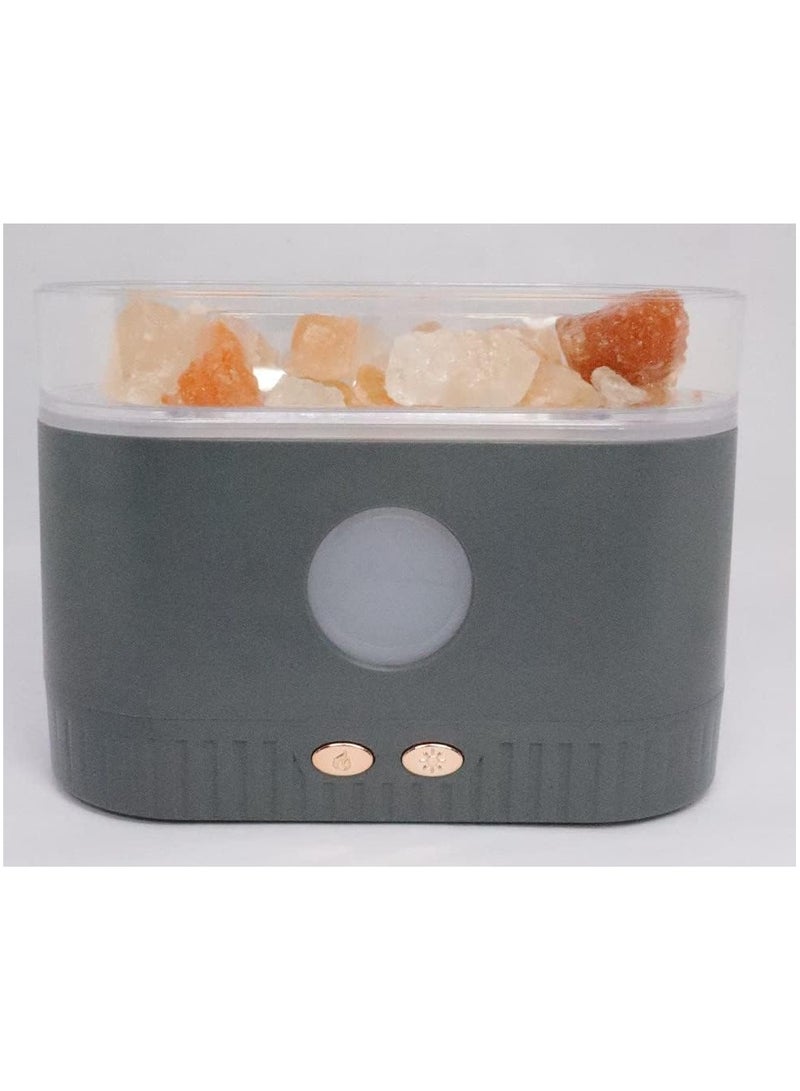 Salt Lamp Aroma Diffuser 200ML Large Capacity Water Tank 4 Colors Essential Oil, Steam Generator Electric Scent For Home And Bedroom  - Image 1