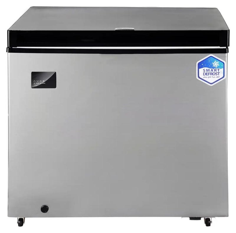 يونيون إير ديب فريزر دى فروست افقي يونيون اير، 250  حوض  داخلي ستانلس ستيل  سعة 185لتر صافي UC-250VVA-DHS - فضي - Image 1