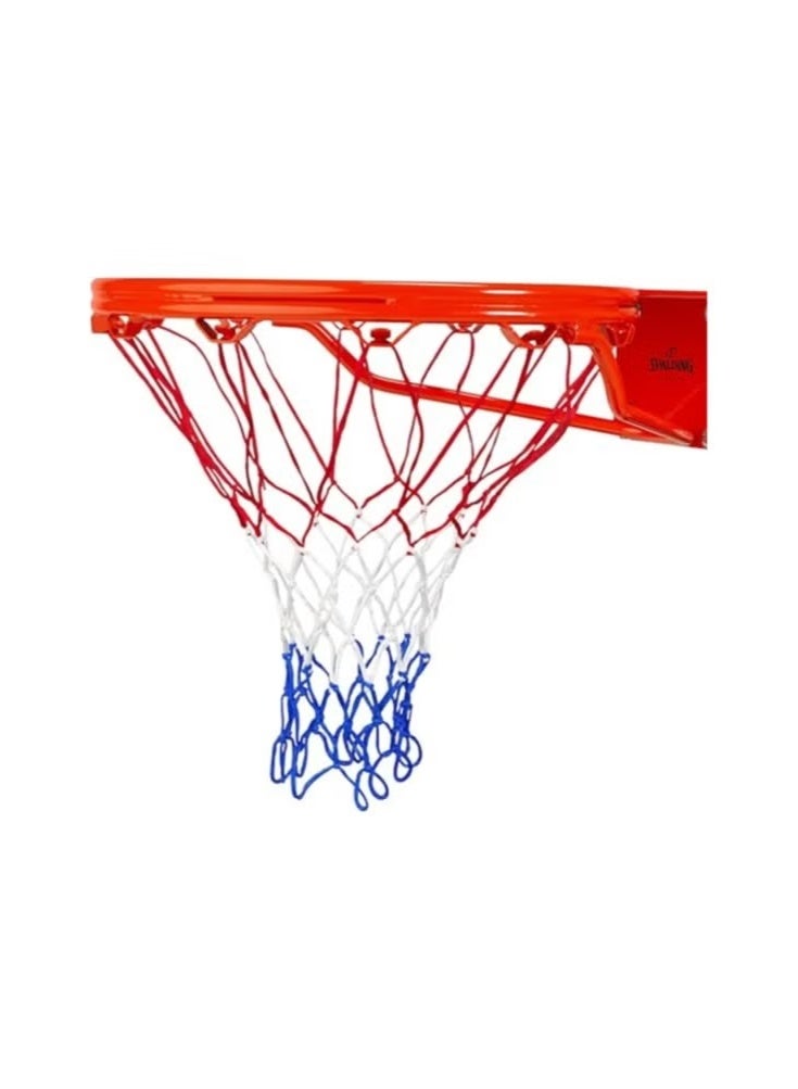 شبكة كرة سلة نسيج ثلاثية الألوان (أحمر – أبيض – أزرق) - Image 4