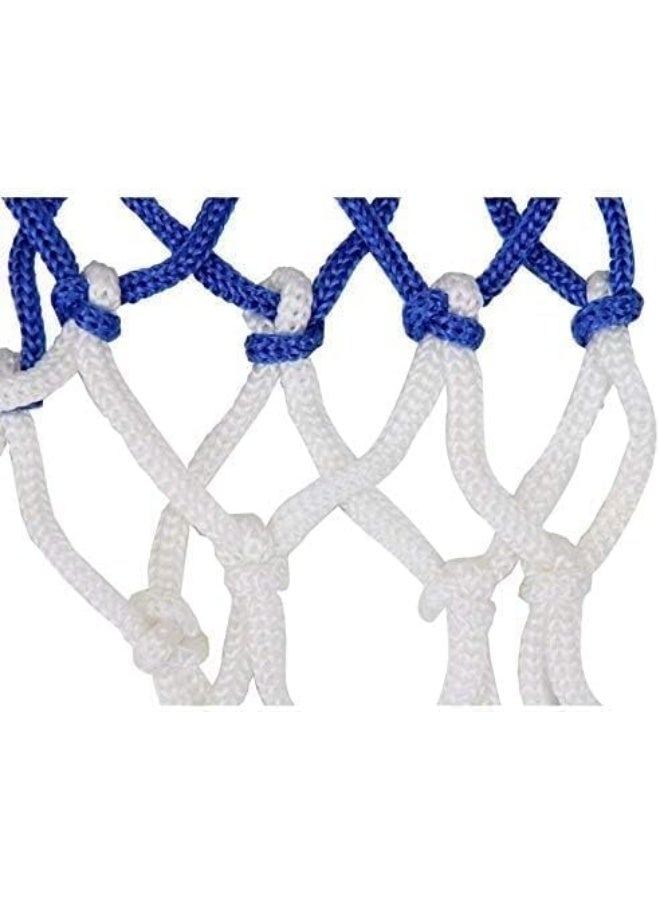 شبكة كرة سلة نسيج ثلاثية الألوان (أحمر – أبيض – أزرق) - Image 5