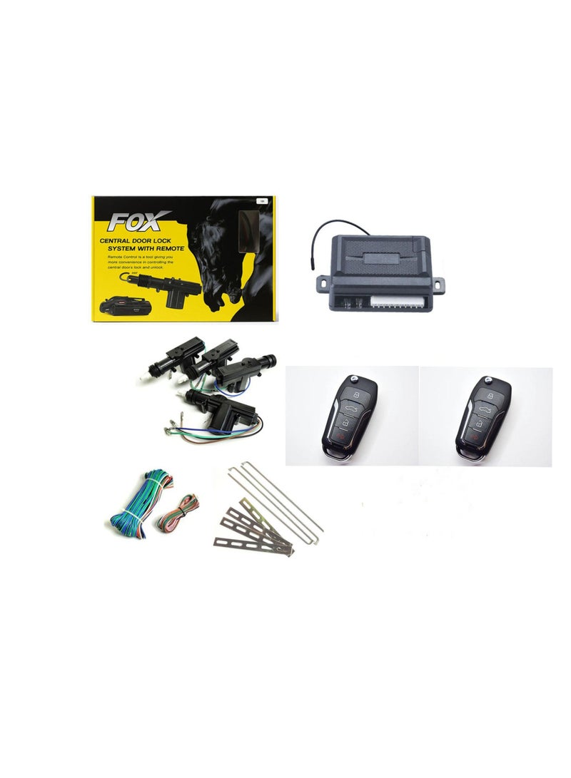 Fox Central Lock Focus offers complete protection for your car with a smart and fast locking system Y235(TY) - Image 1