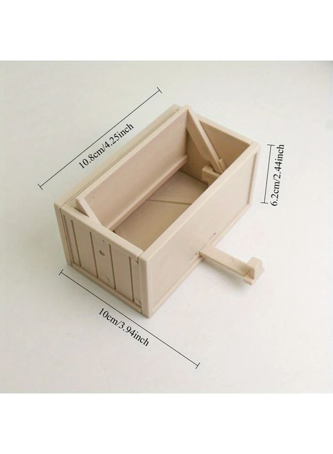 Heavy Duty Key Holder Wall Mounted Dark Gray Garage Key Storage Organizer - Image 3