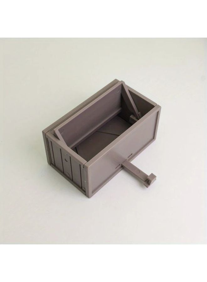 Heavy Duty Key Holder Wall Mounted Dark Gray Garage Key Storage Organizer - Image 1