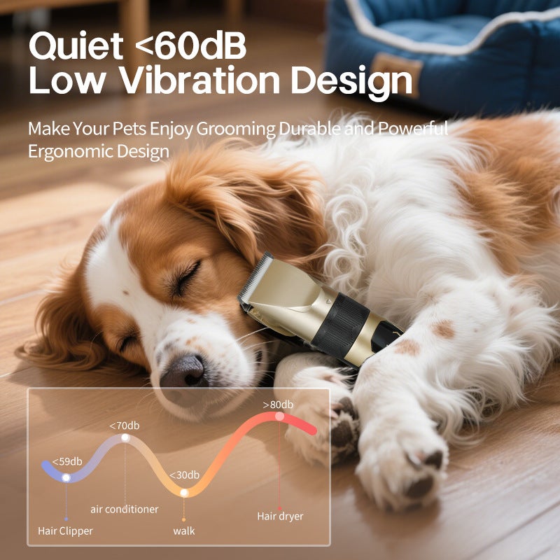 New Pet Hair Clipper - Dog & Cat Grooming Tool, Rechargeable Electric Shaver - Image 3