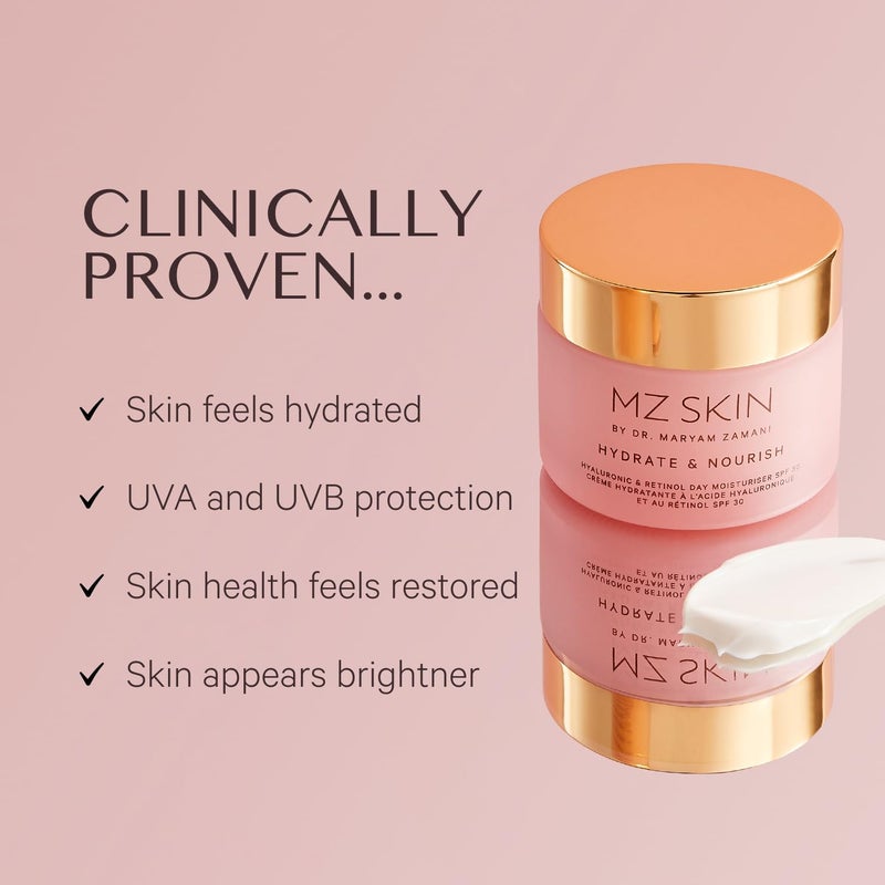 MZ Skin MZ SKIN Hydrate  Nourish Age Defence Retinol Day Moisturiser Spf 30  - Image 3