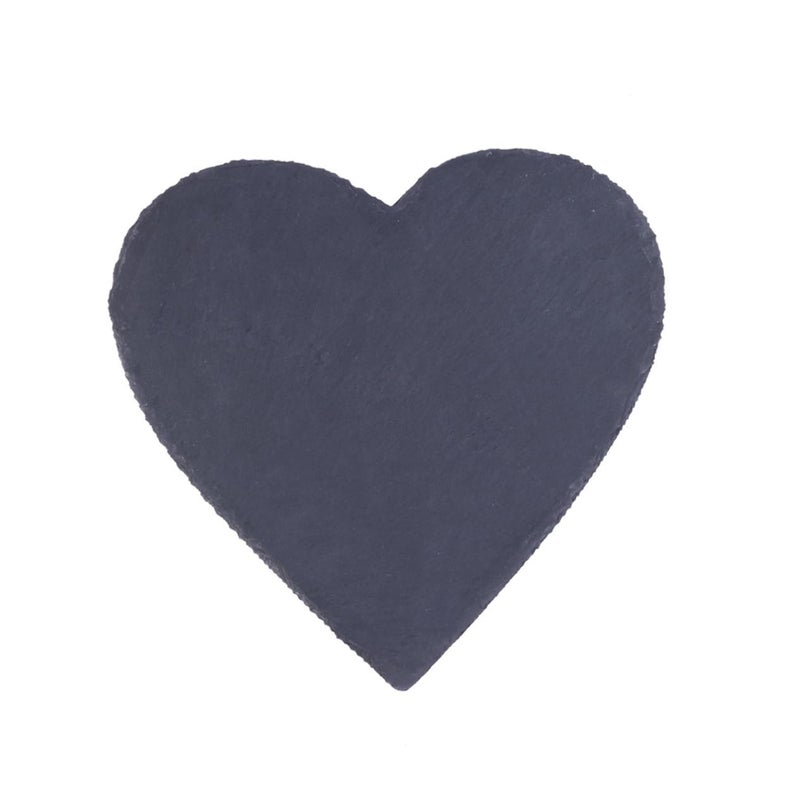 Heart Shaped Natural Stone Serving Tray Eco Friendly Material for Cake Sushi Pizza Fruit - Image 2