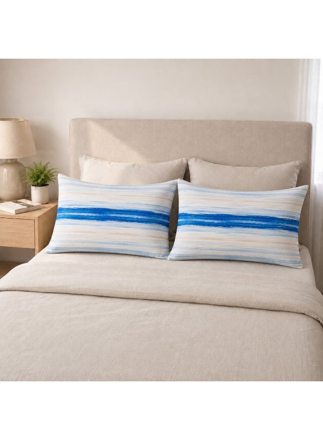 snooze Pillowcases set, 2 pcs, 50*70 cm, Azure design - Image 3