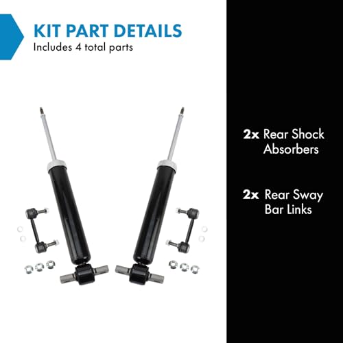 TRQ Rear Suspension Kit Compatible with Rear 2015-2022 Ford Mustang - Image 2