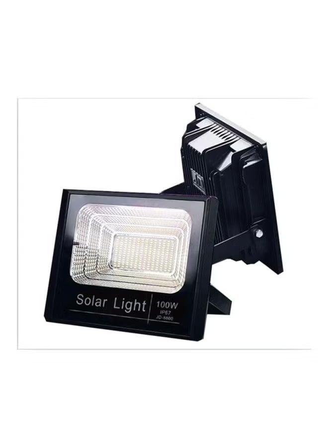 Beauenty 100W Solar LED Spotlight – Black, Outdoor Solar Flood Light with High-Lumen Illumination - Image 2