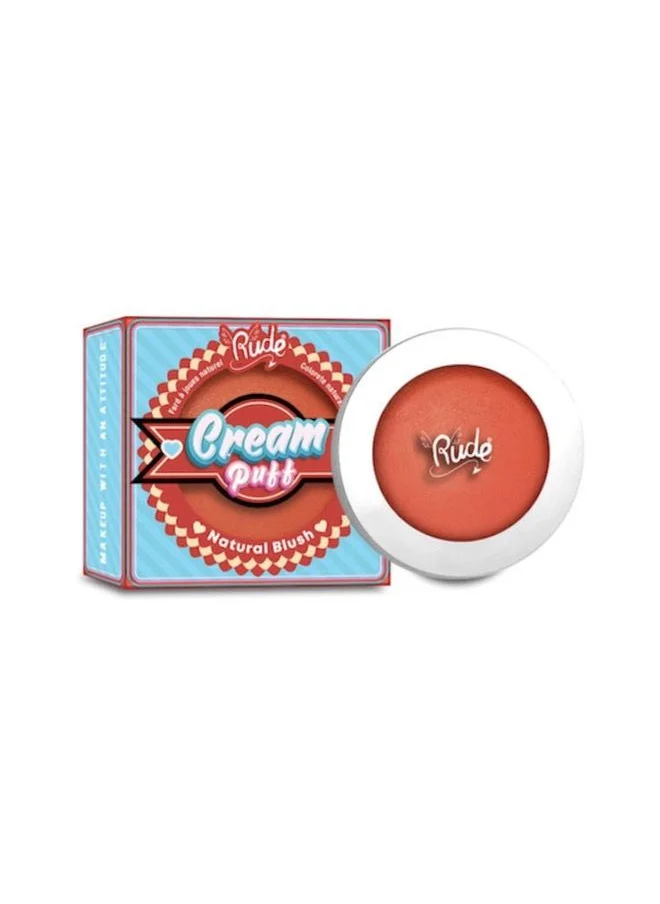 Rude Rude Cream Puff Natural Blush Fruit Tart