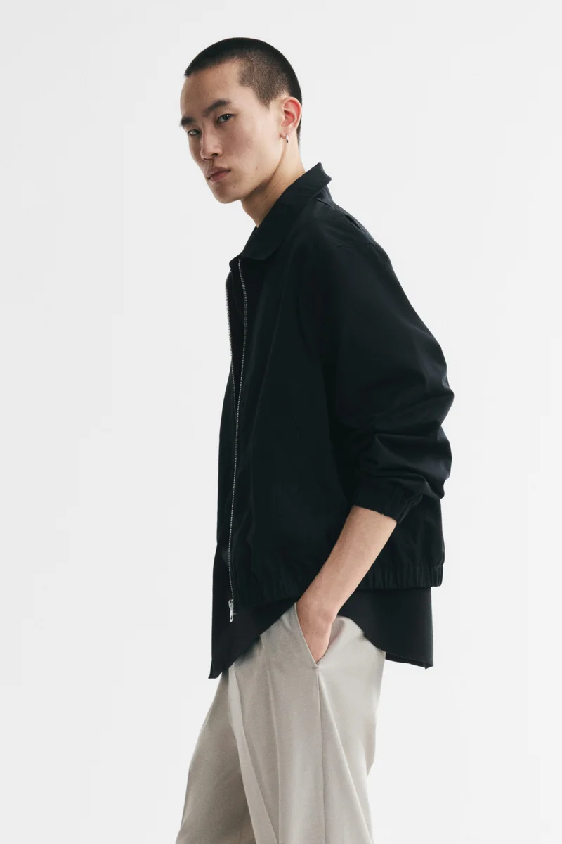 H&M  Collared cotton jacket for Men | Best Price UAE