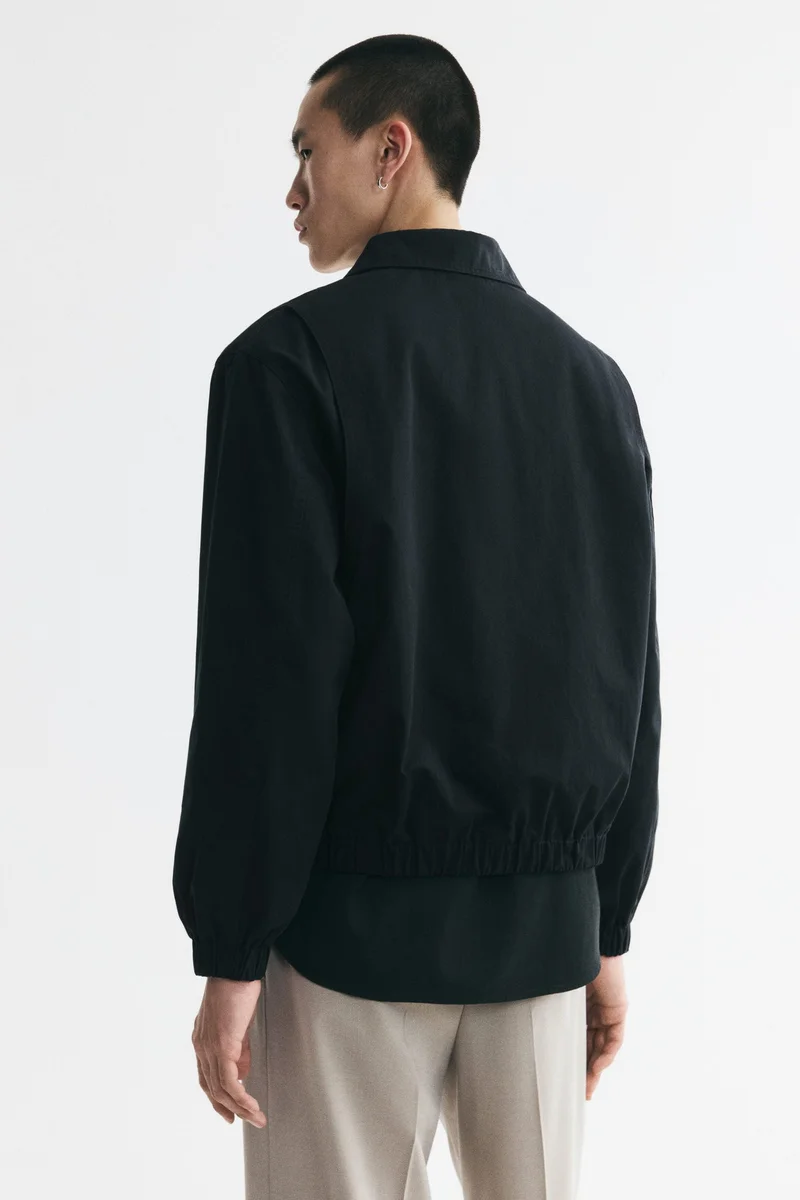 H&M Collared cotton jacket