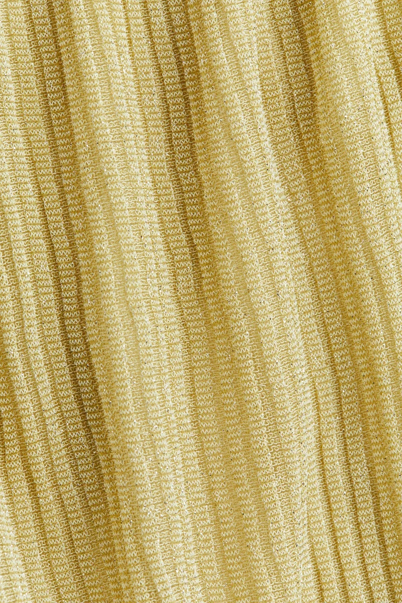 اتش اند ام بنطلون بخصر مجمع مزين بلمعة