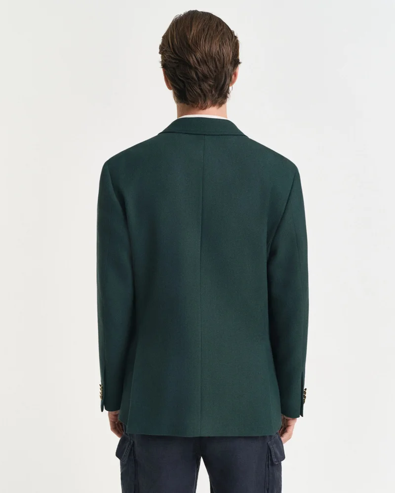 Gant  Gant Slim Fit Cotton Club Blazer for Men | Best Price UAE
