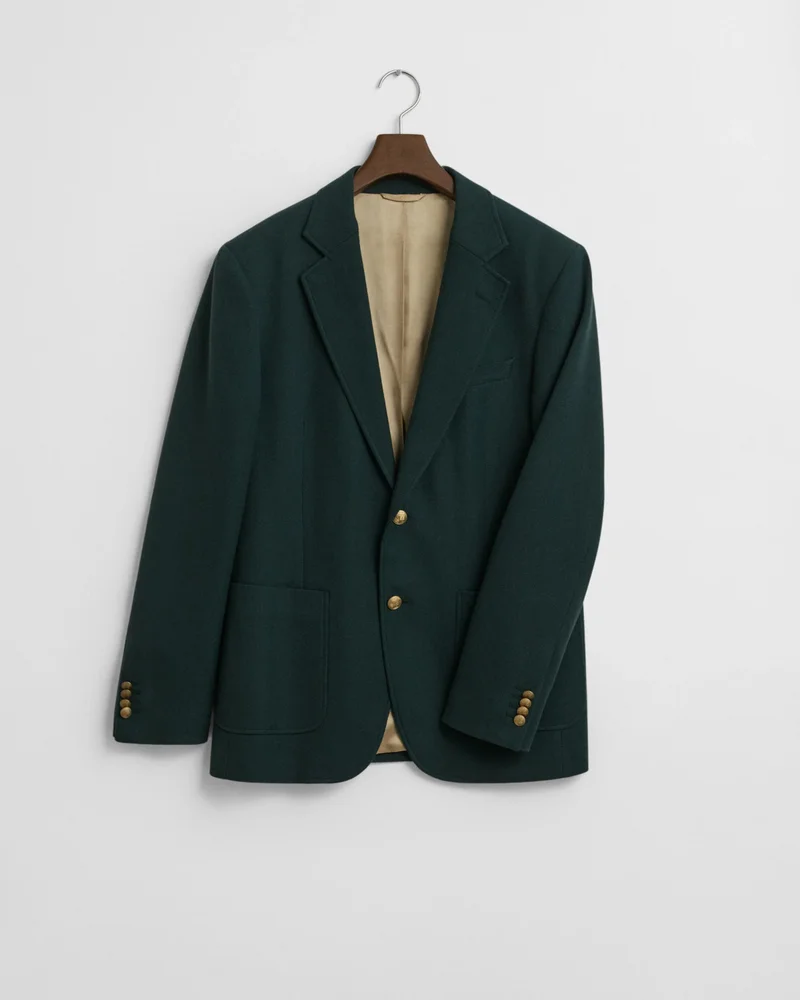 Gant  Gant Slim Fit Cotton Club Blazer for Men | Best Price UAE