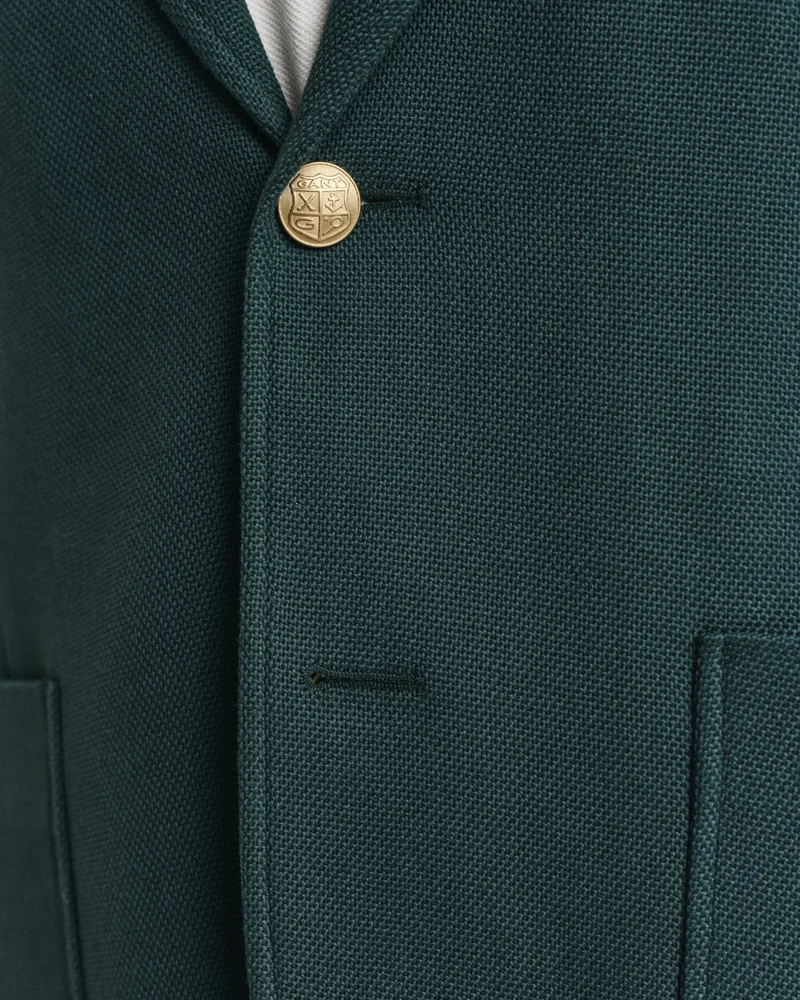 Gant  Gant Slim Fit Cotton Club Blazer for Men | Best Price UAE