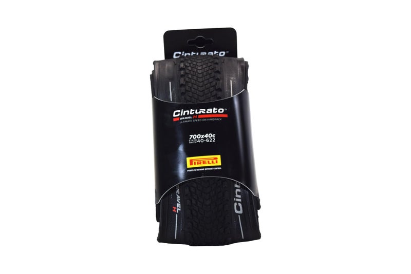 Pirelli Cinturato Gravel H 40-622 (700 x 40c) Gravel Bike Tire Designed for Compact Terrain - SpeedGRIP Compound for Superior Grip in All Weather - High Puncture Protection (1 Tire) - Image 1