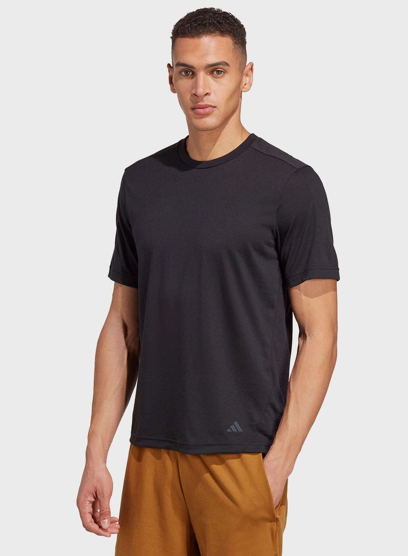 Adidas Yoga Base Training T-Shirt  - Image 4