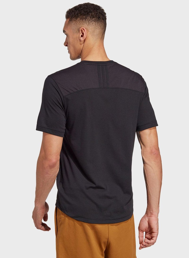 Adidas Yoga Base Training T-Shirt  - Image 2