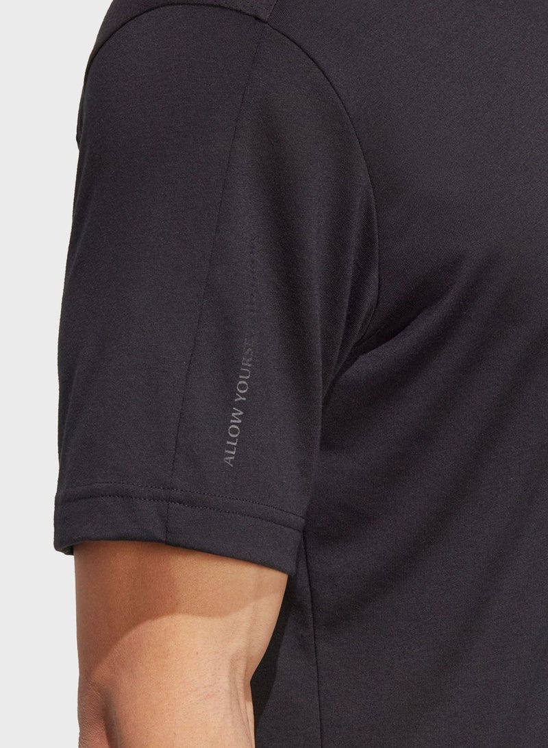 Adidas Yoga Base Training T-Shirt  - Image 5