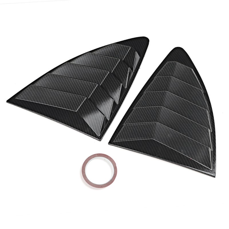 Rear Window Louvers: Premium ABS Plastic, Quick No-Modification Installation, Stylish Privacy Shade for Toyota 86 GT86 2013-2019 Subaru BRZ 2013-2019 - Image 1