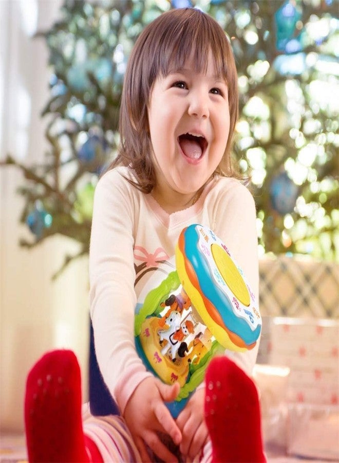 Samip Babies and Toddlers Musical Drum Toys with Lights, Infants and Kids Musical and Educational Toys for 1 2 3 4 5 Year Old Boys and Girls - Image 4