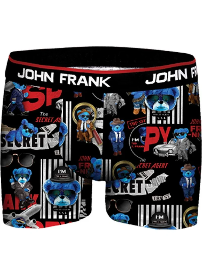 John Frank Digital Printed Boxer Multicolor