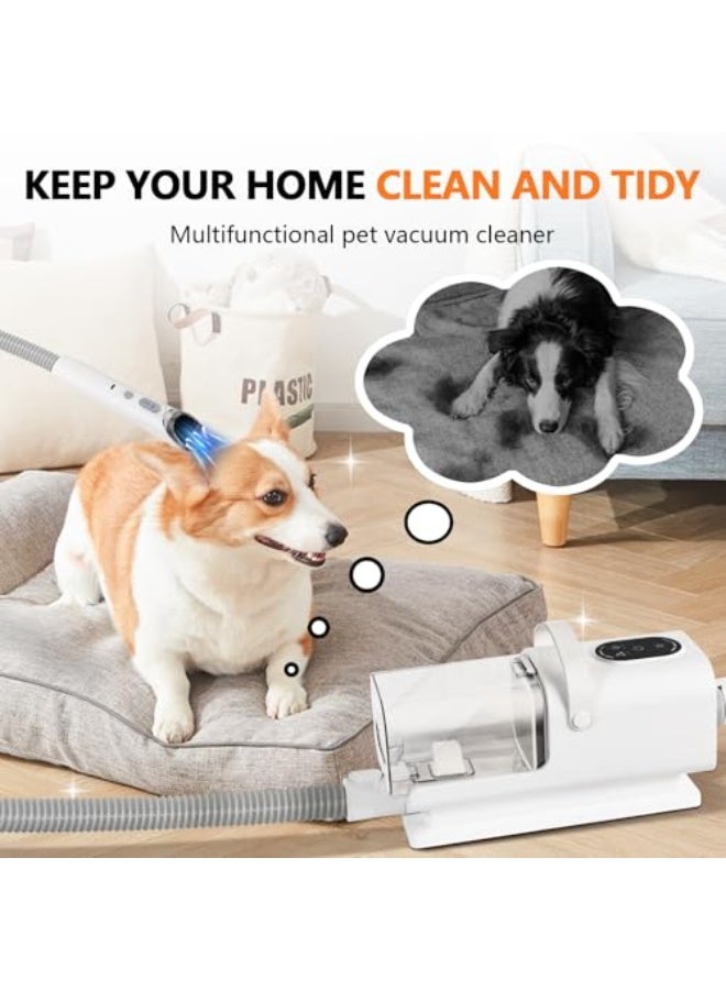 Dog Grooming Vacuum,Pet Grooming Blow Dryer,Low Noise Adjustable Speed and Temperature Control,Ideal for Dogs, Cats & More! - Image 3