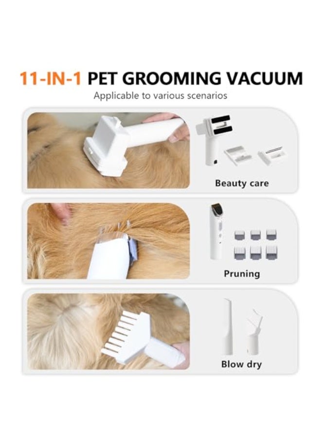 Dog Grooming Vacuum,Pet Grooming Blow Dryer,Low Noise Adjustable Speed and Temperature Control,Ideal for Dogs, Cats & More! - Image 5
