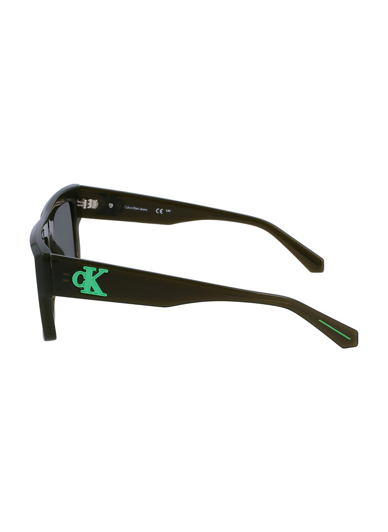 Calvin Klein Jeans - Unisex Rectangular Sunglasses - CKJ23642S-306-5419 - Lens Size: 54 Mm - Image 1