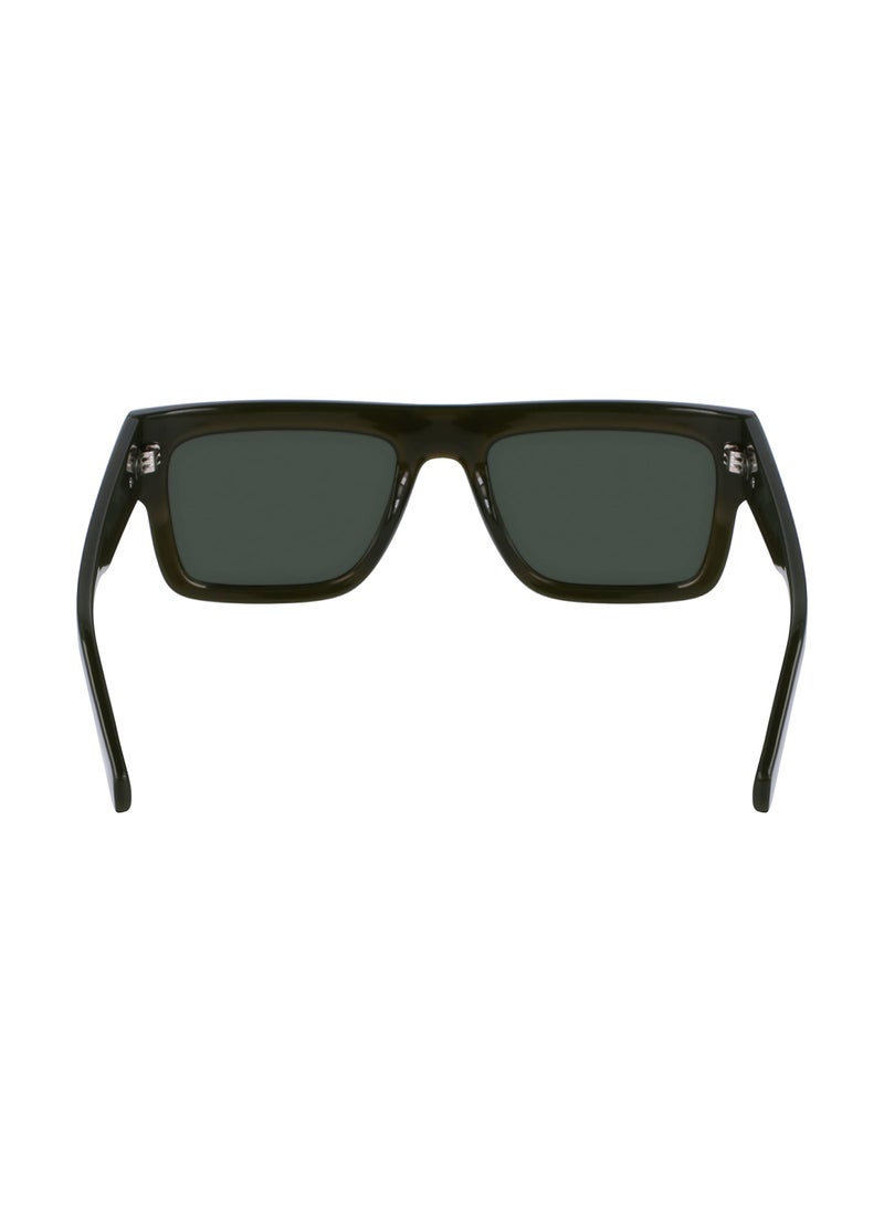 Calvin Klein Jeans - Unisex Rectangular Sunglasses - CKJ23642S-306-5419 - Lens Size: 54 Mm - Image 1