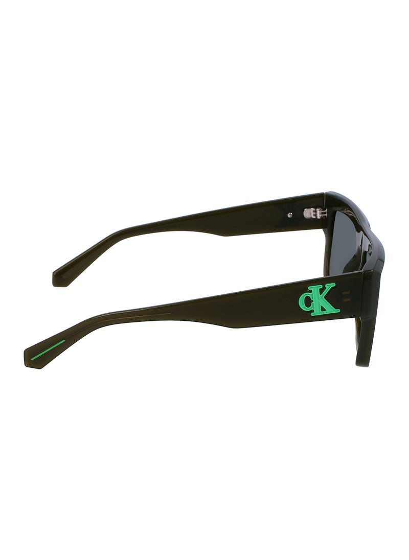 Calvin Klein Jeans - Unisex Rectangular Sunglasses - CKJ23642S-306-5419 - Lens Size: 54 Mm - Image 1