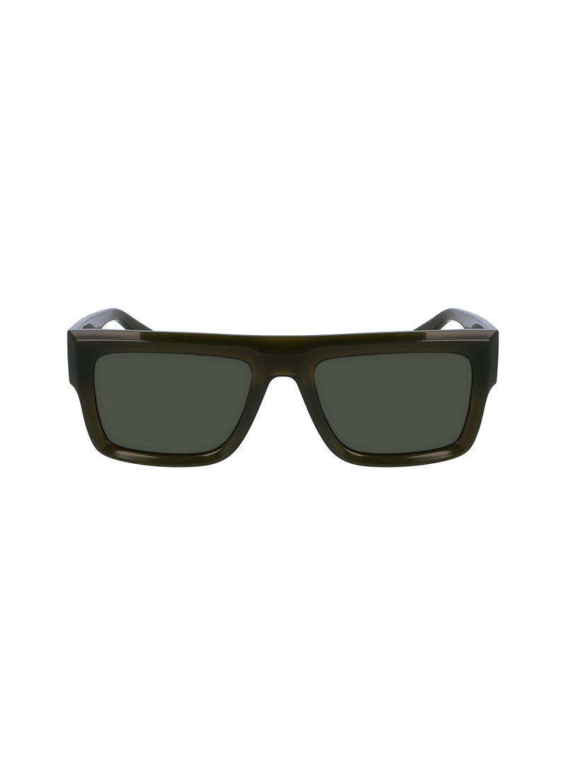 Calvin Klein Jeans - Unisex Rectangular Sunglasses - CKJ23642S-306-5419 - Lens Size: 54 Mm - Image 1