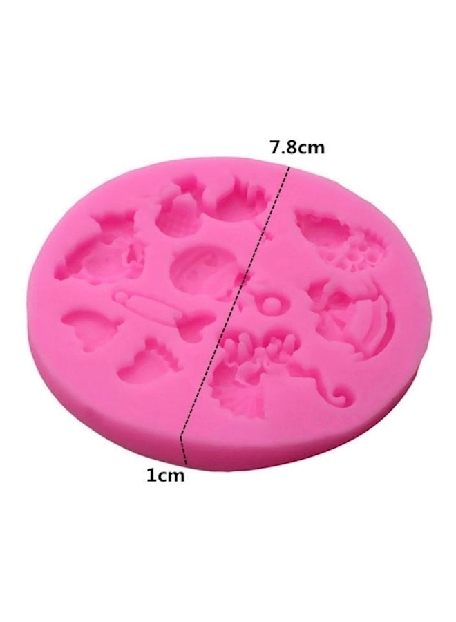 Silicone Decorative Mould Pink - Image 3