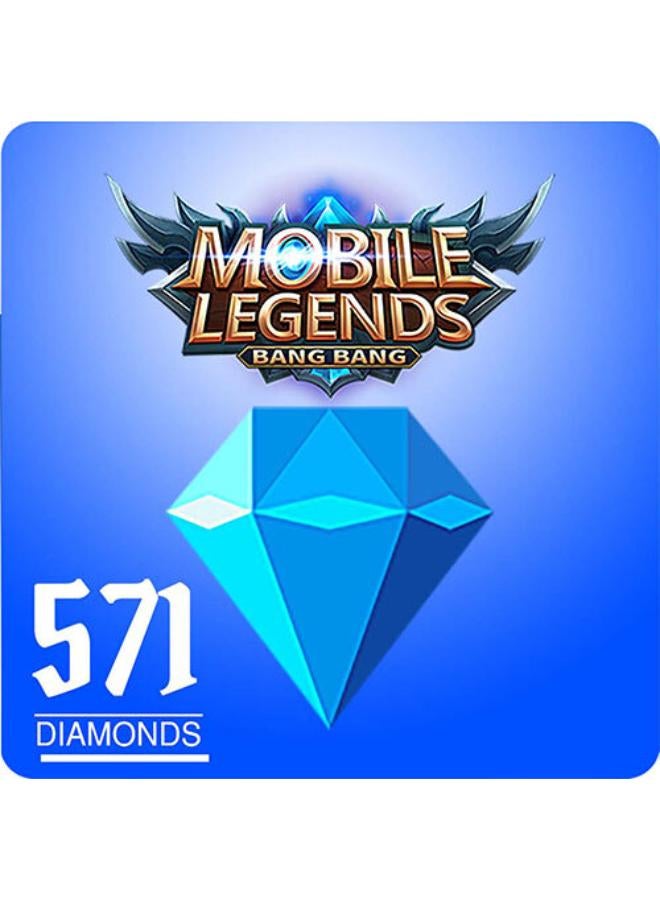 Global Mobile Legends 571 Diamonds Gift Card