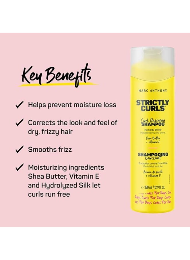 Strictly Curls Defining Shampoo For Manageability And Shine 380ml