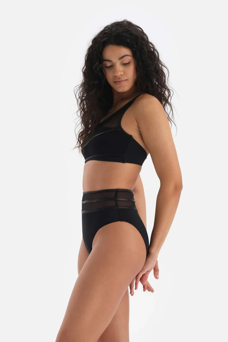 dagi Black High Waist Bottom
