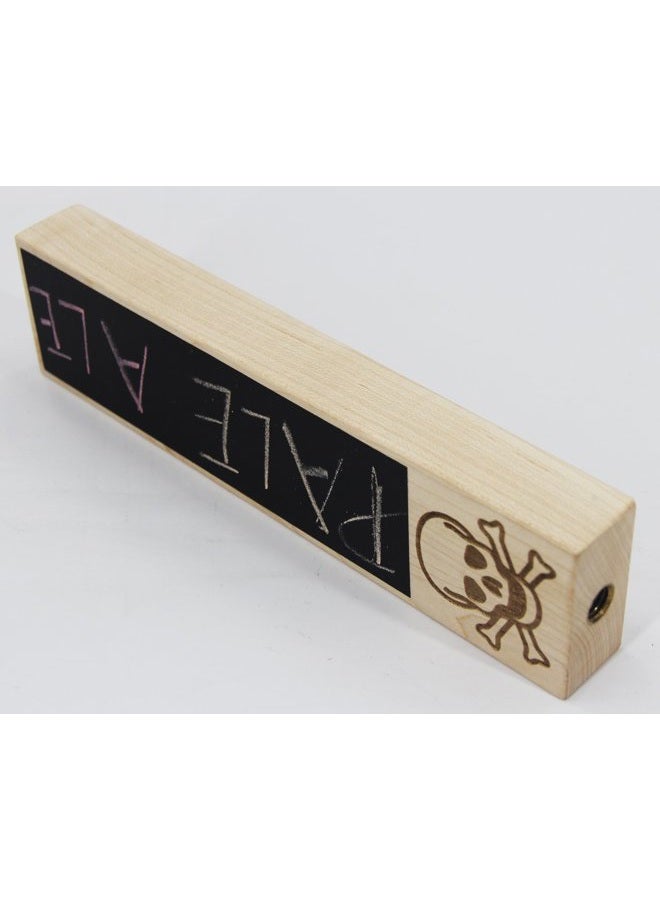 Fanfoobi Chalkboard Beer Tap Handle For Draft Beer Lover's Kegerator, Bar or Homebrew 8" L X 2" W X 1" T - Image 4