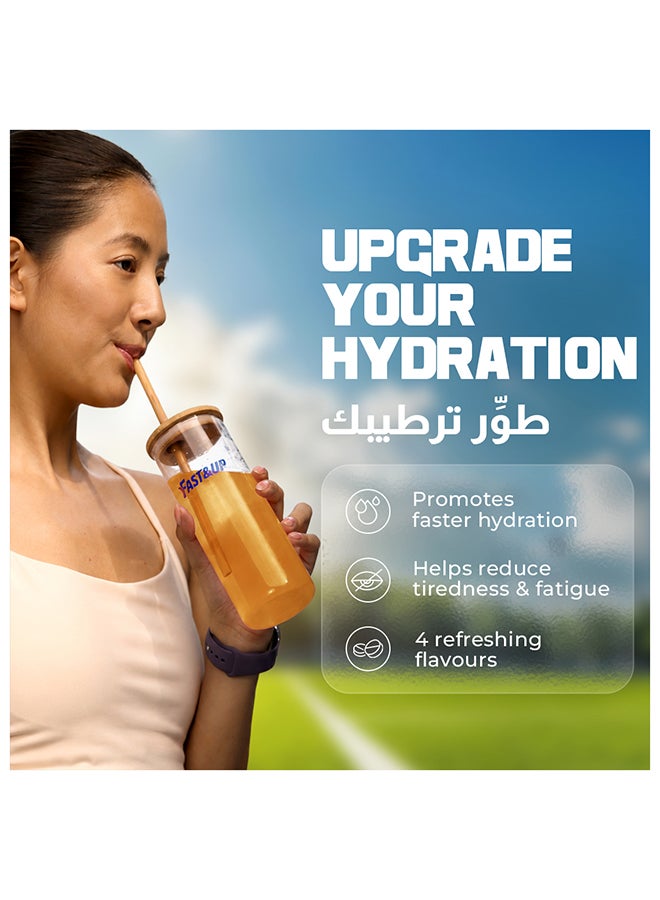 FAST&UP Reload - Hydration Electrolyte Supplement - 20 Effervescent Tablets, Orange Flavour - Image 3
