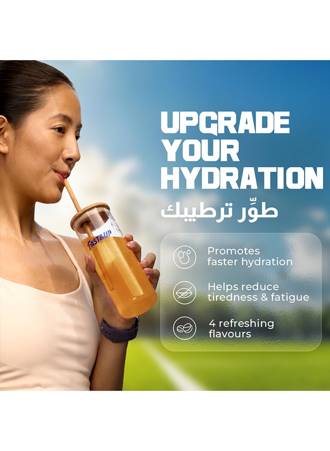 FAST&UP Reload - Hydration Electrolyte Supplement - 20 Effervescent Tablets, Orange Flavour - Image 2