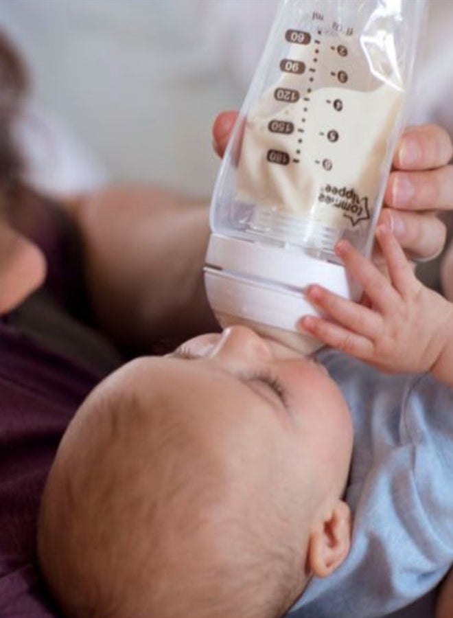 tommee tippee Pump And Go Breast Milk Storage Bags - White - Image 4