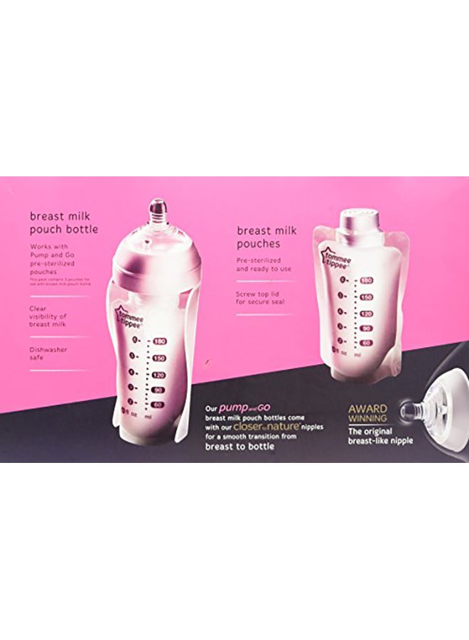 tommee tippee Pump And Go Breast Milk Storage Bags - White - Image 2