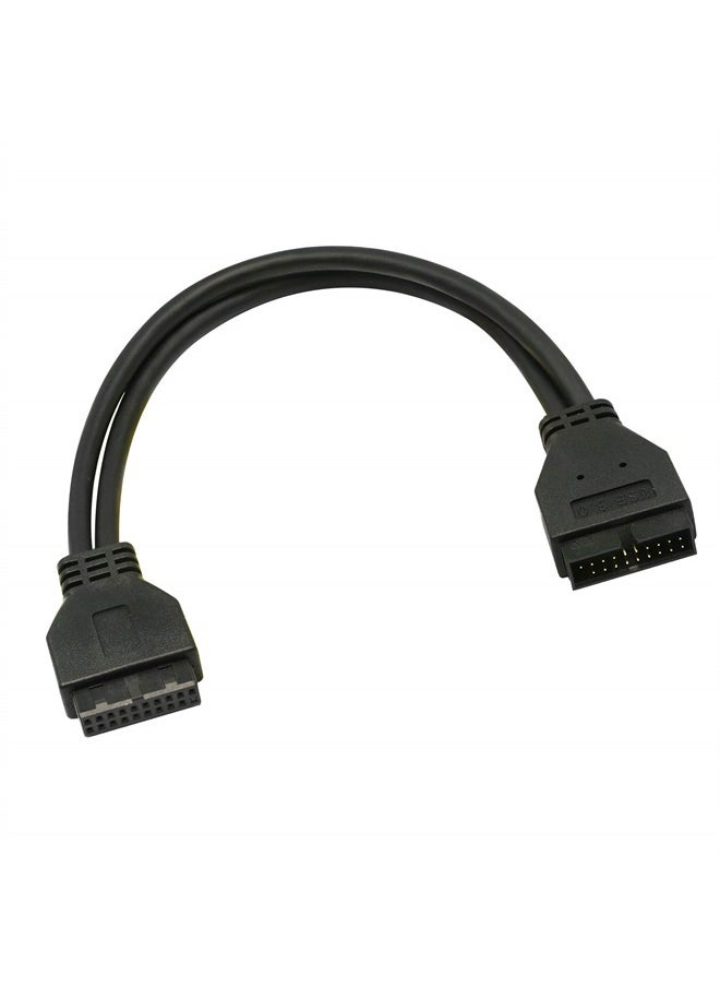 GINTOOYUN - USB 3.0 20Pin Header Extension Cable FENGQLONG Male to Female Extension Cable - Image 1