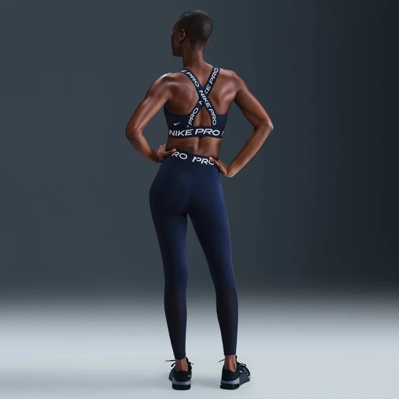 Nike Blue Women's Pro Dri-FIT Light-Support Training Sports Bra for Women | Best Price UAE