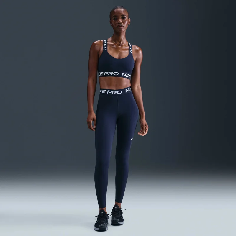 Nike Blue Women's Pro Dri-FIT Light-Support Training Sports Bra for Women | Best Price UAE