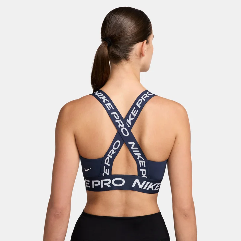 Nike Blue Women's Pro Dri-FIT Light-Support Training Sports Bra for Women | Best Price UAE