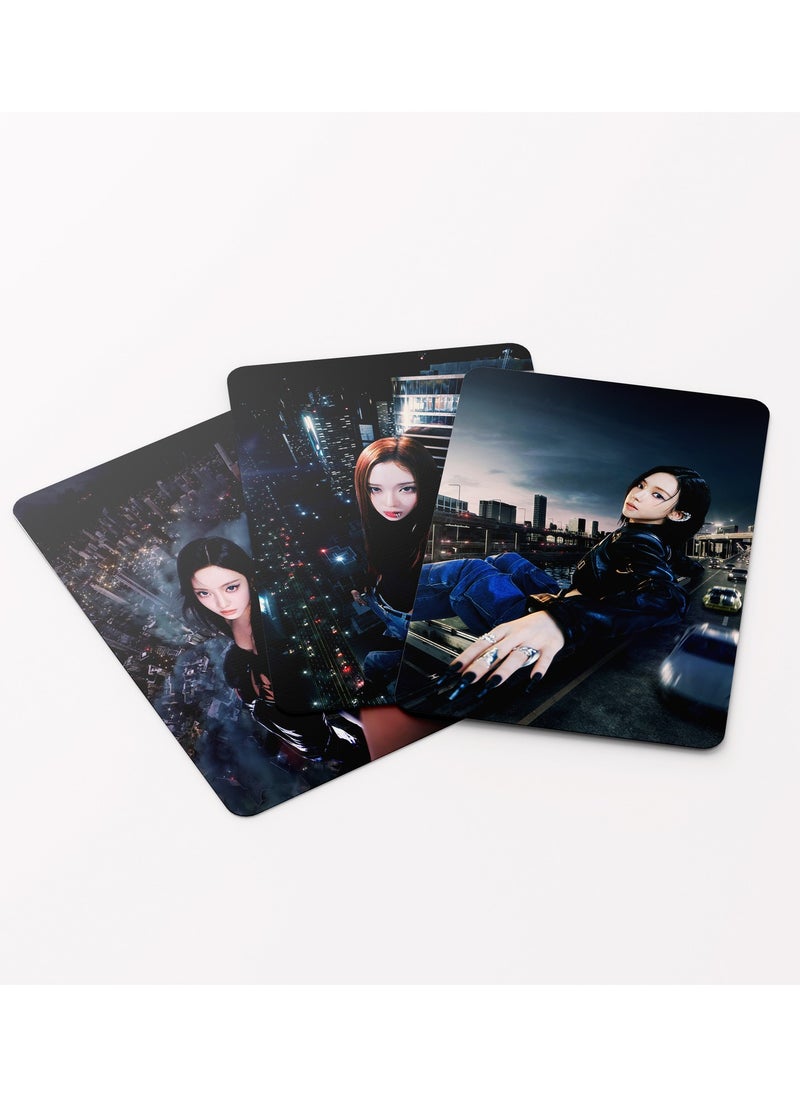 Generic - Aespa New Album Drama Fans Card Yu Ji Min Ning Yizhuo WINTER GISELLE Postcard Lomo Cards 55Pcs - Image 1