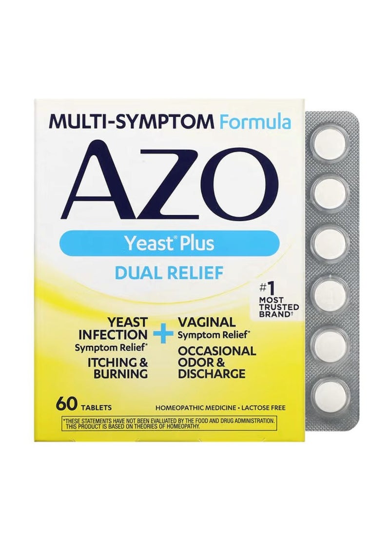 AZO Azo, Yeast Plus, 60 tablets 