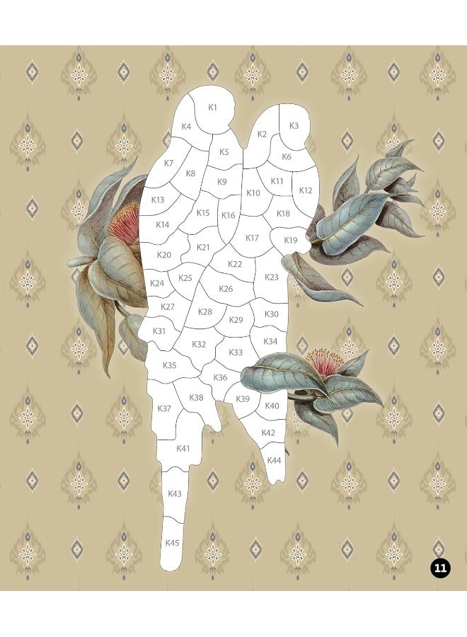 Brain Games - Sticker by Number - Vintage: Birds  - Image 3